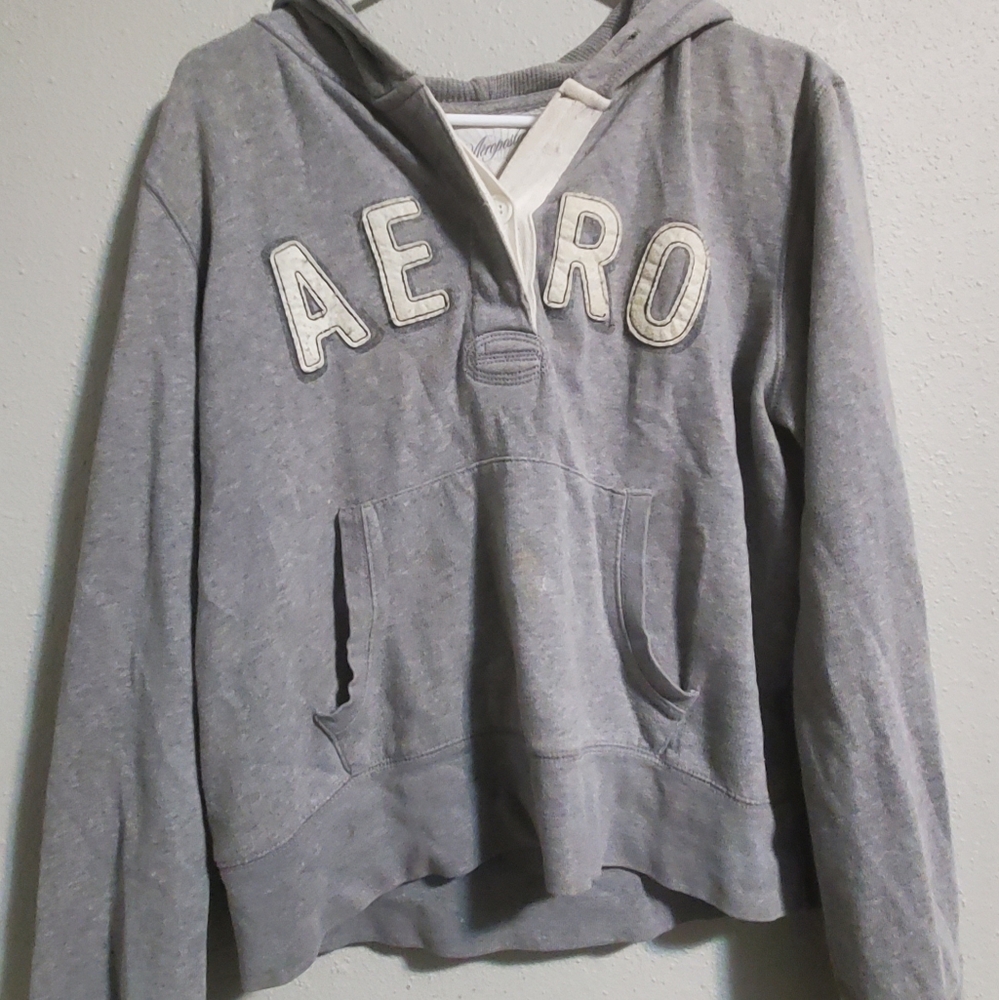 2000s Grey Aeropostale sweater